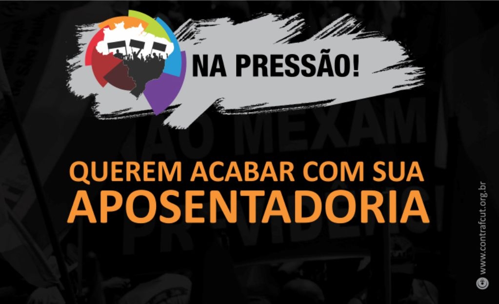 Sindicato dos Bancrios de Presidente Prudente - Na Presso pressiona parlamentares a votarem contra a Reforma da Previdncia