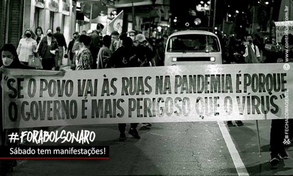 Sindicato dos Bancrios de Presidente Prudente - Neste sbado, todos somos Fora Bolsonaro!