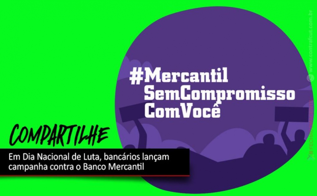 Sindicato dos Bancrios de Presidente Prudente - Bancrios do Mercantil realizam Dia Nacional de Lutas contra demisses