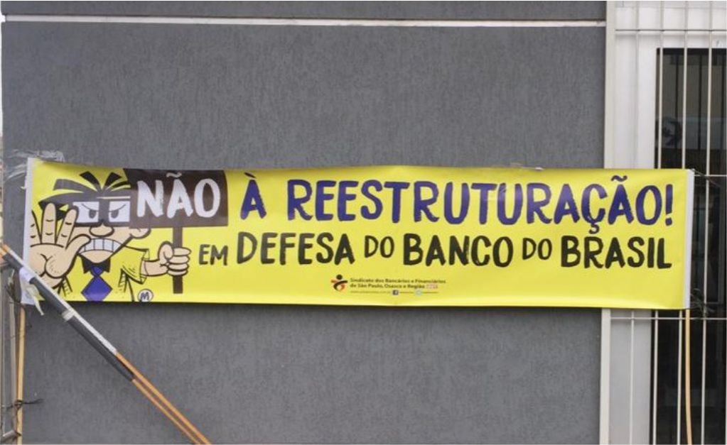 Sindicato dos Bancrios de Presidente Prudente - Reestruturao do Banco do Brasil gera protestos em todo o pas