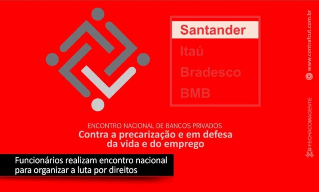 Sindicato dos Bancrios de Presidente Prudente - Bancrios do Santander realizam encontro nacional nesta tera-feira (3)