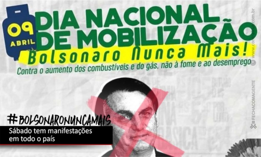 Sindicato dos Bancrios de Presidente Prudente - Bolsonaro nunca mais ecoou nas ruas e nas redes no ltimo sbado (9)