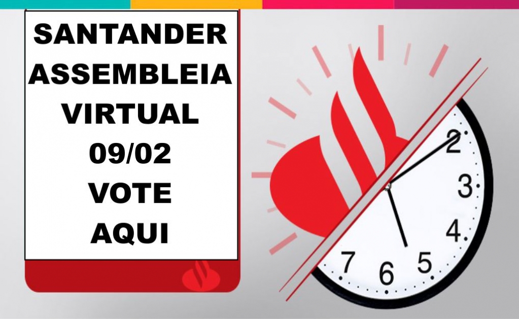 Sindicato dos Bancrios de Presidente Prudente - HORAS-EXTRAS NEGATIVAS: BANCRIOS DO SANTANDER VOTE AQUI