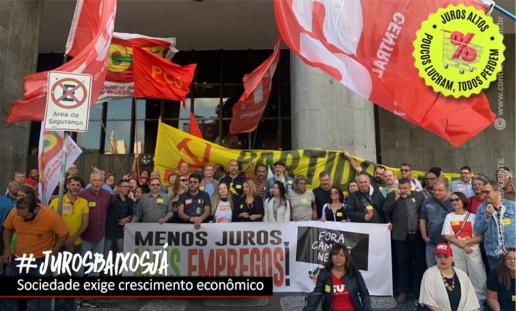 Sindicato dos Bancrios de Presidente Prudente - Campanha por juros baixos segue, com protestos nesta tera (12)