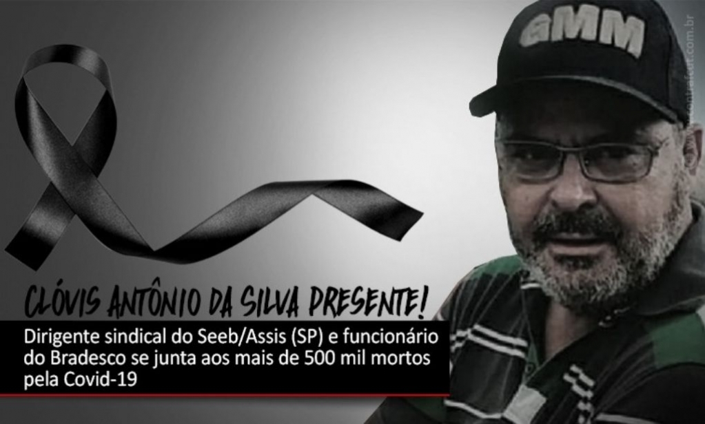 Sindicato dos Bancrios de Presidente Prudente - Clvis Antnio da Silva, presente!