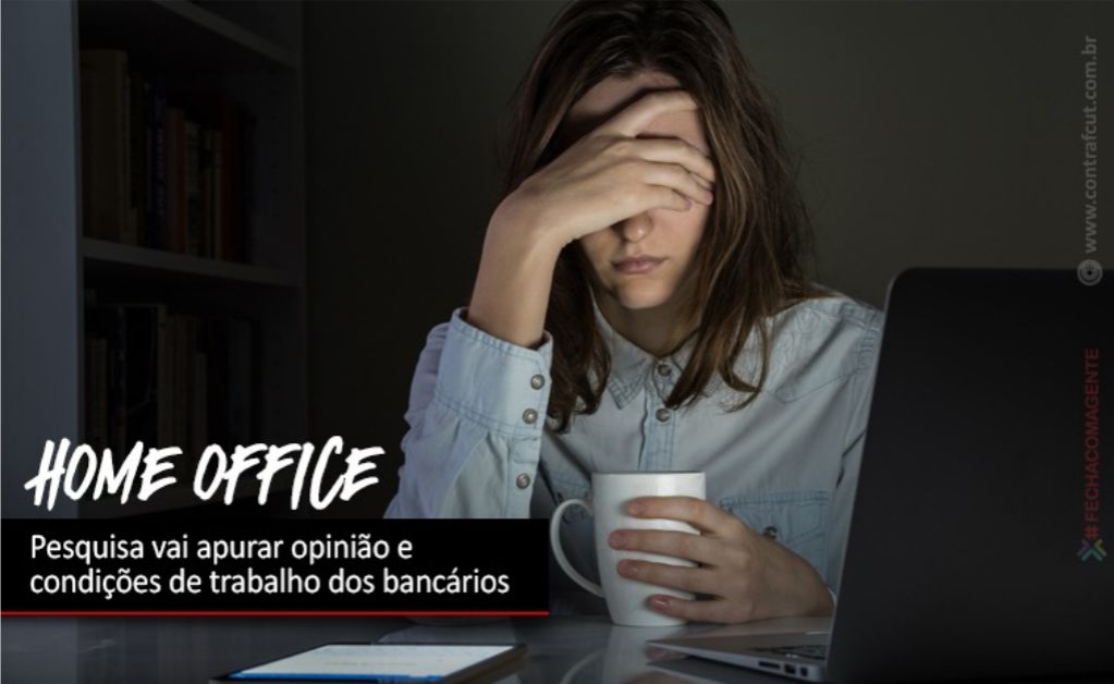 Sindicato dos Bancrios de Presidente Prudente - Home office: Pesquisa vai apurar opinio e condies de trabalho dos bancrios