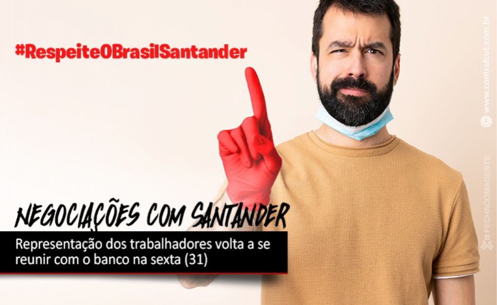 Sindicato dos Bancrios de Presidente Prudente - Negociaes com Santander continuam na sexta (31)