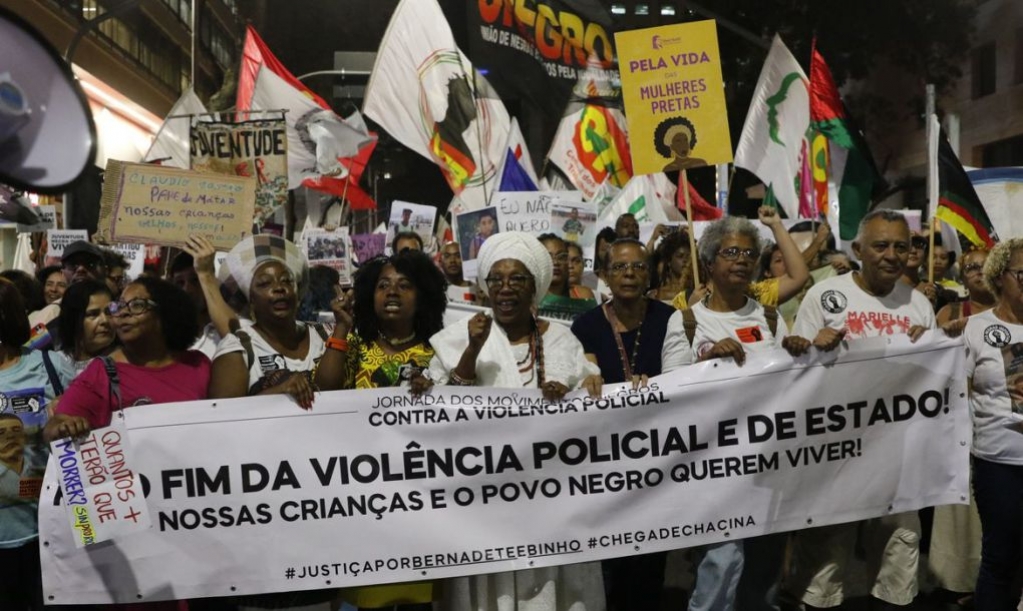 Sindicato dos Bancrios de Presidente Prudente - Movimento negro protesta em todo o pas contra violncia policial