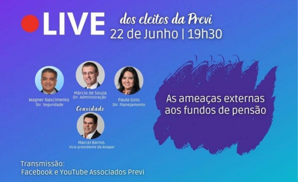 Sindicato dos Bancrios de Presidente Prudente - Tera-feira 22, tem live sobre as ameaas externas aos fundos de penso