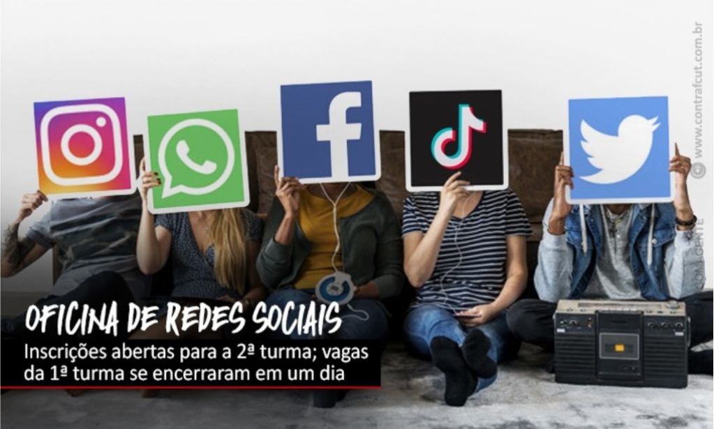 Sindicato dos Bancrios de Presidente Prudente - Contraf-CUT abre inscries para 2 turma da oficina de redes sociais