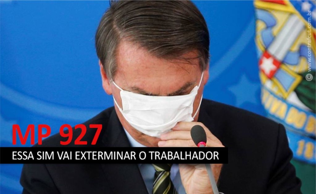 Sindicato dos Bancrios de Presidente Prudente - MP 928 de Bolsonaro no resolve nada e s confunde cabea do trabalhador