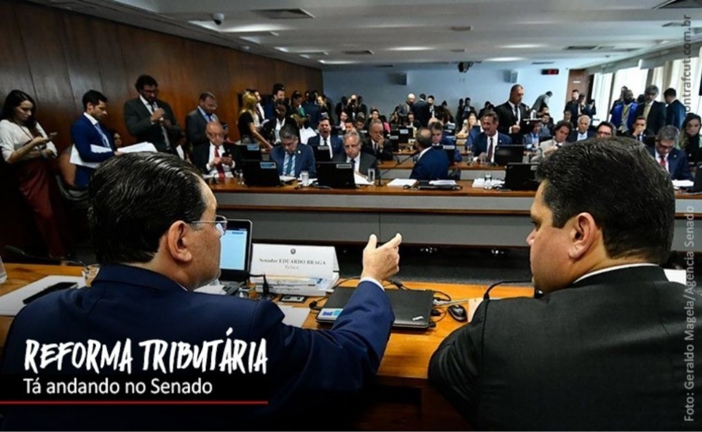 Sindicato dos Bancrios de Presidente Prudente - Reforma tributria avana no Senado