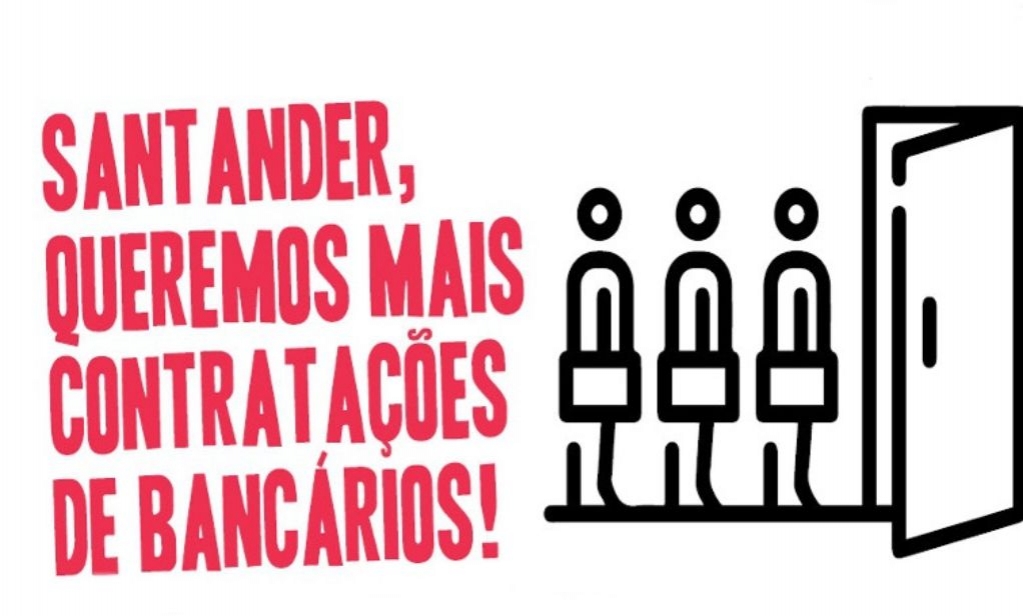 Sindicato dos Bancrios de Presidente Prudente - Bancrios protestam contra reestruturaes no Santander