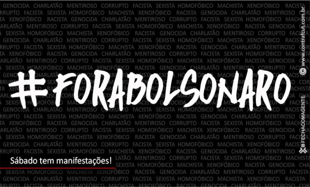 Sindicato dos Bancrios de Presidente Prudente - Contraf-CUT convoca manifestao pelo Fora Bolsonaro para este sbado (3)